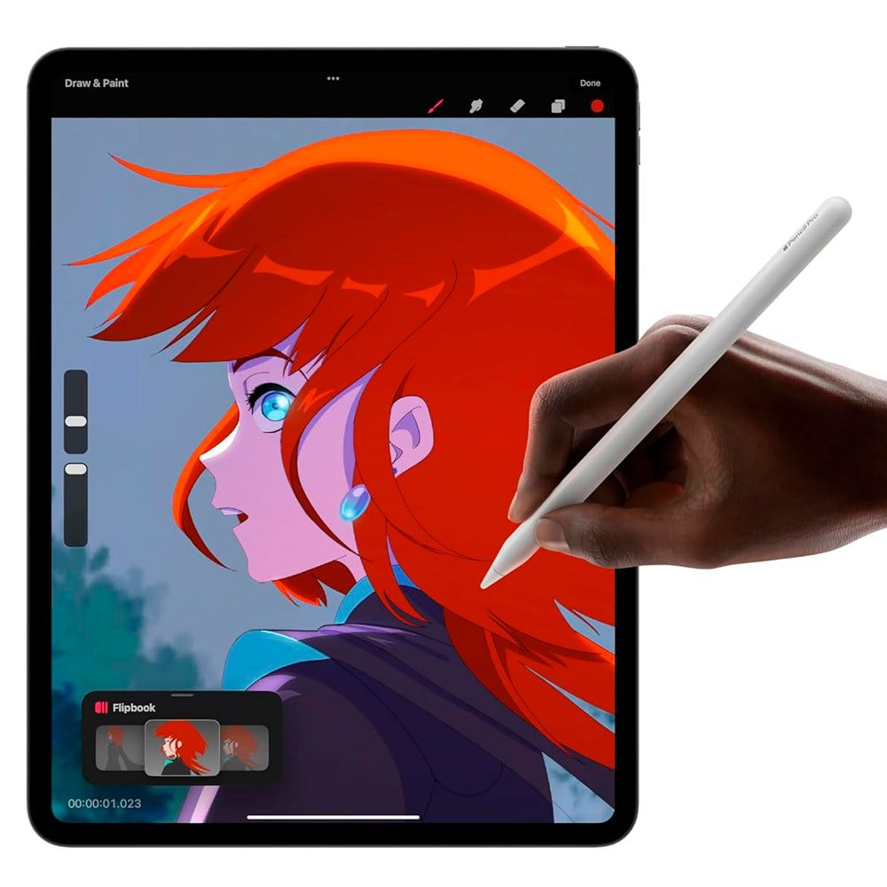 Caneta Apple Pencil Pro, Para iPad Pro 13", iPad Pro 11", iPad Air 13" e iPad Air  11" - MX2D3AM/A, Branco