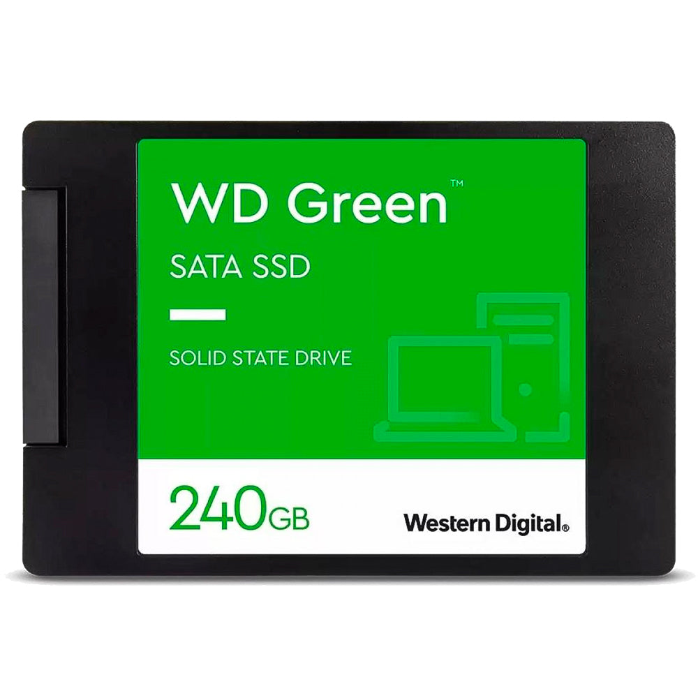 SSD Western Digital 240 GB WD Green, SATA, Leitura: 545MB/s e Gravação: 430MB/s - WDS240G3G0A