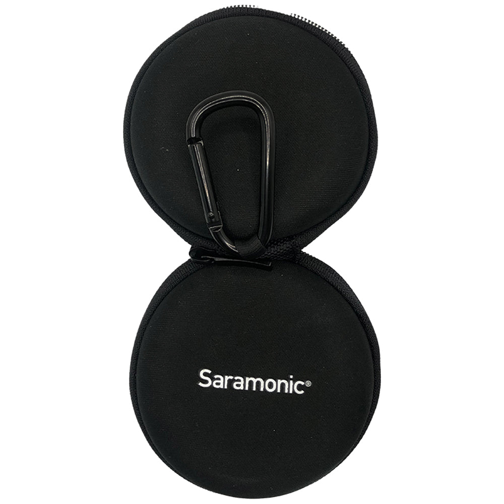 Bolsa protetora de Lapela com zíper Saramonic SR-CS1 - Preto