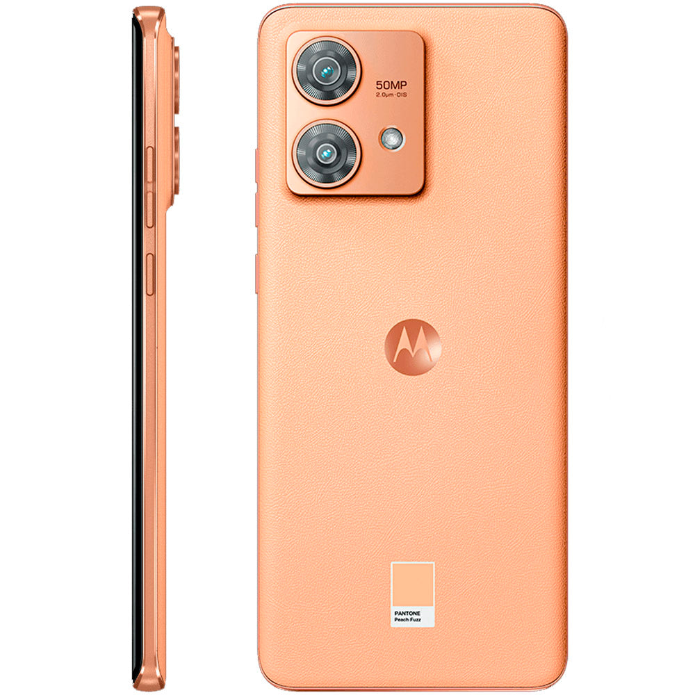 Smartphone Motorola Edge 40 Neo 5G Peach Fuzz 256GB, 8GB + 2GB RAM Boost, Tela 6.55", Android 13, Proces. 7030 Octa-Core