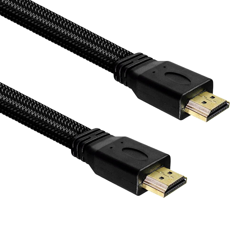 Cabo HDMi Para HDMi 5 Metros Em Malha 2.0 Full HD 4K 30Hz GRASEP - D-4K02