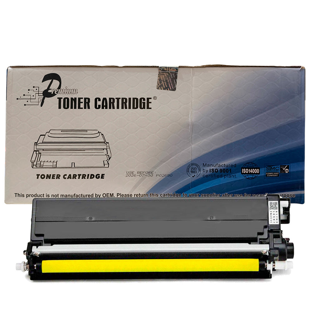 Cartucho de Toner Compatível Brother, TN419Y, Amarelo, P/HLL8360CDW, MFCL8610CDW, MFCL8900CDW, MFCL9570CDW, Premium 9K