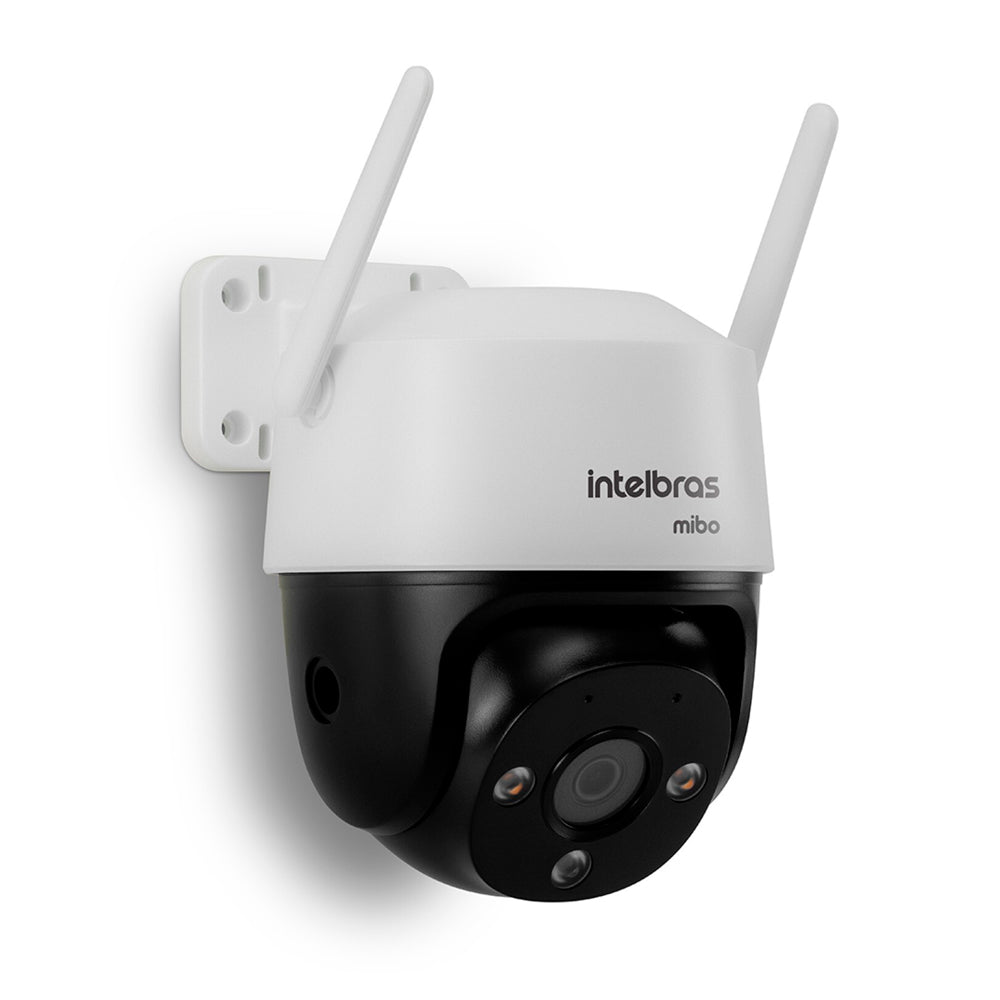 Câmera de Segurança IP Externa Intelbras iM7, Wifi, FHD, Proteção Contra Chuva e Poeira, Microfone Interno, Branco