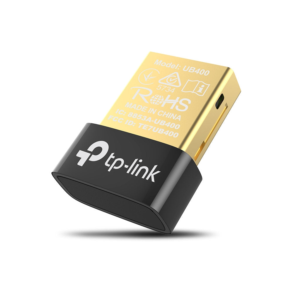 Adaptador Bluetooth 4.0 TP-Link UB400 Nano USB PC Windows 11/10/8/7 - Preto