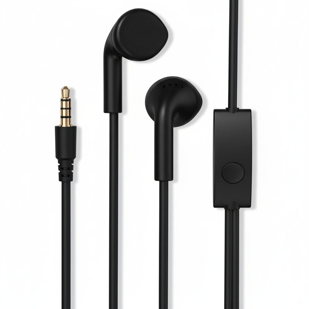 Fone De Ouvido Stereo, Super Bass, com Microfone, Fio 1.2 Metros, A'Gold, FN-A05 - Preto