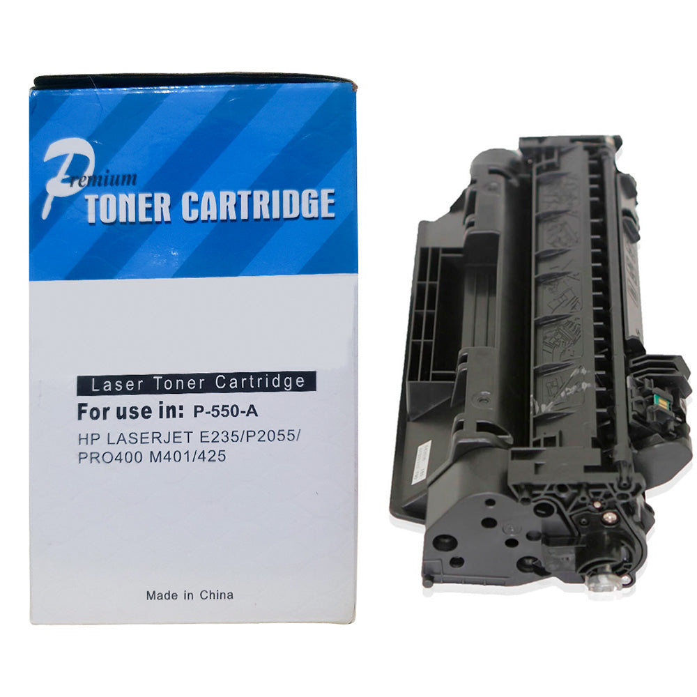Toner Compatível HP P-550-A - 05A CE505A / 280A / H500 / 2035N - 3K Para Laser Pro400