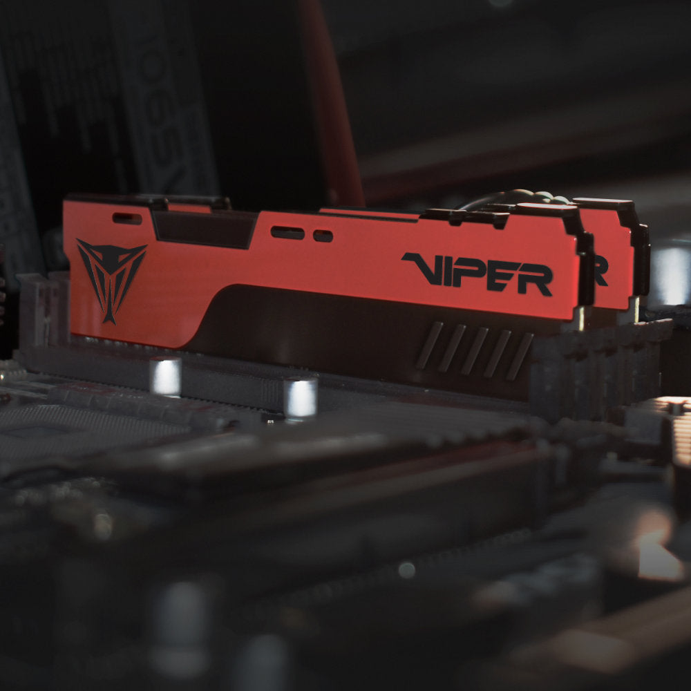 Memória RAM Patriot Viper Elite II 8GB DDR4 2666MHz CL16 UDIMM 1.2V Desktop Gamer PVE248G266C6