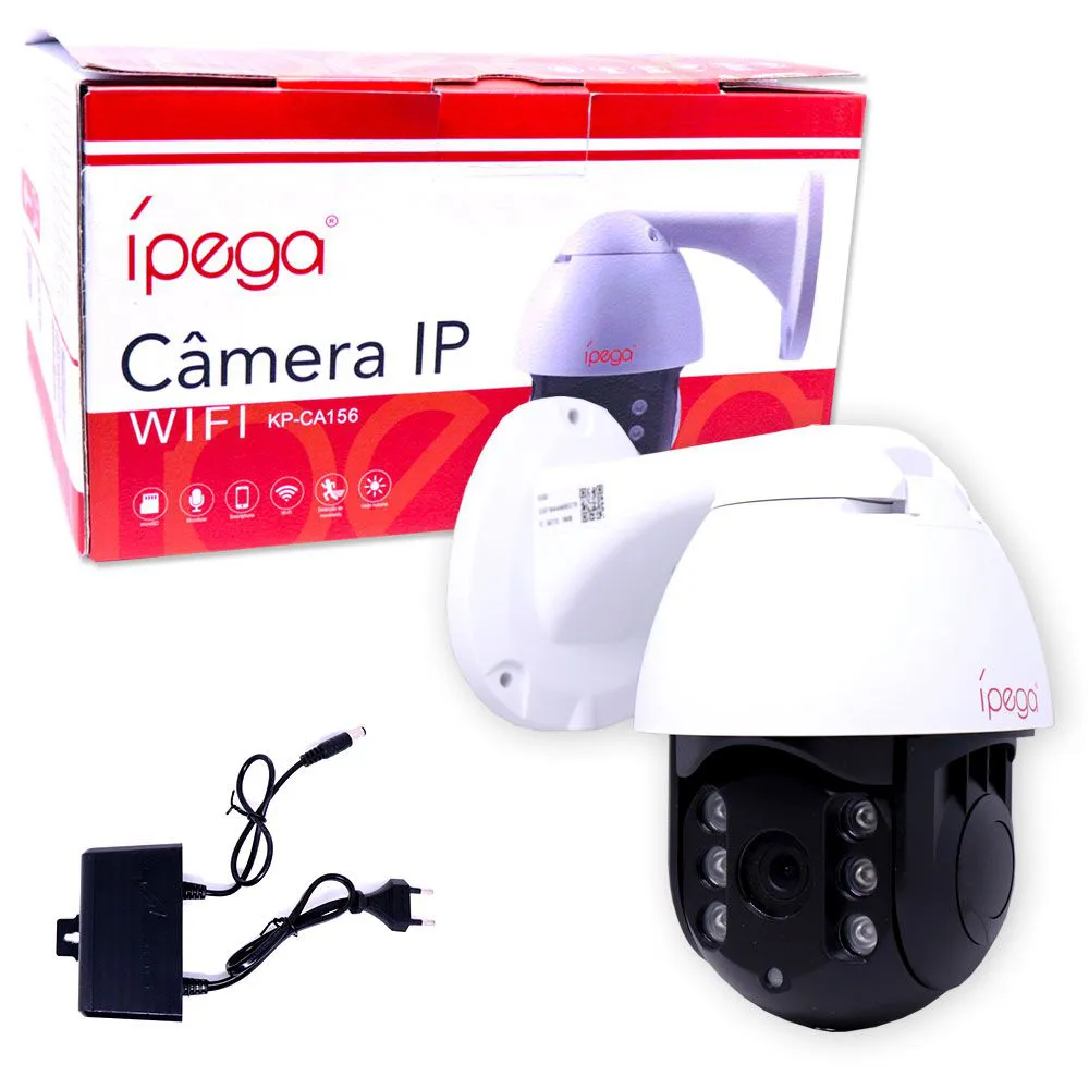 Câmera Ip Wifi Sdcard Microfone Aplicativo Visão Noturna Ípega KP-CA156