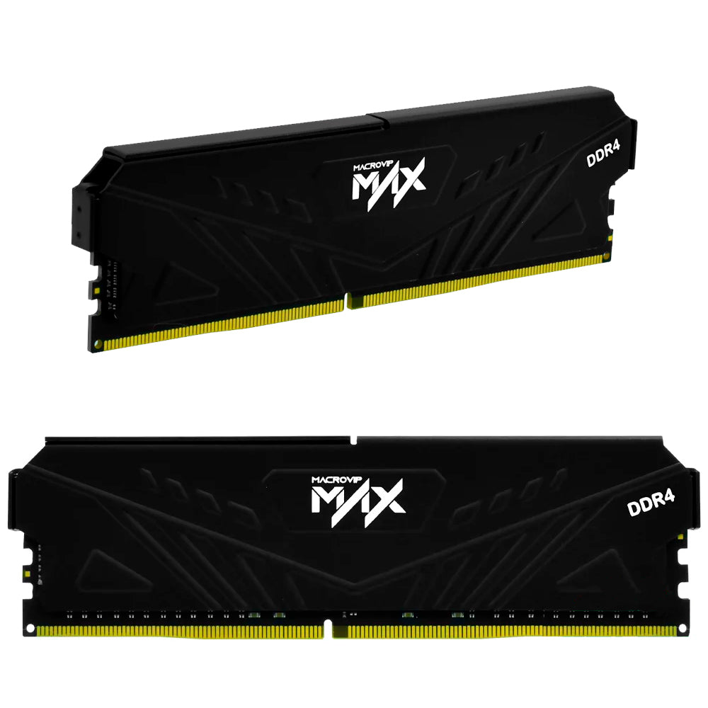 Memória RAM Macrovip MAX 16GB 3200 MHz DDR4 (MVX32N16/16) - CL16, Desktop UDIMM PC4-25600