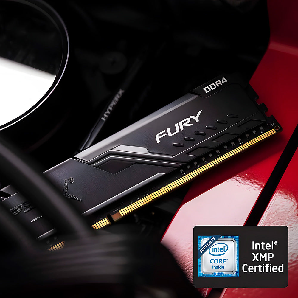 Memória Ram Desktop HyperX Fury, 8GB, 2666MHz, DDR4, CL16, Kingston - HX426C16FB2/8