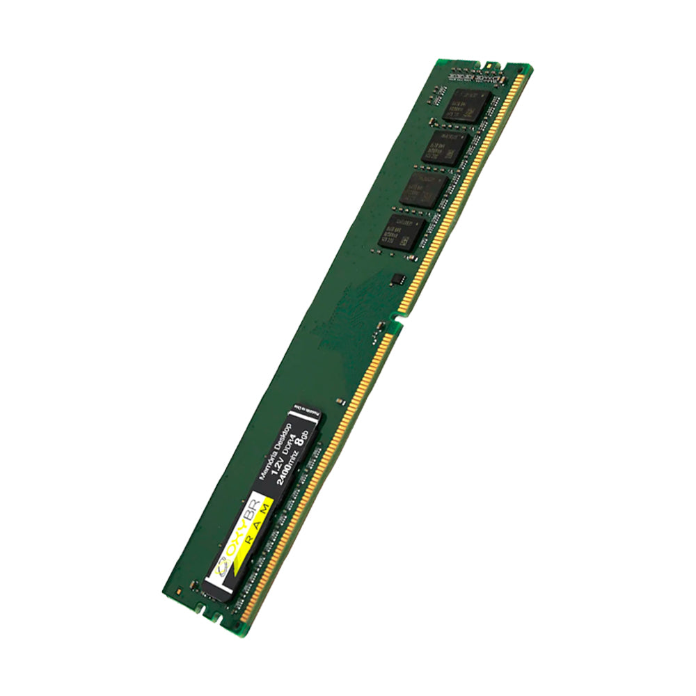 Memória Ram Desktop, 8GB, 2400MHz, DDR4, CL17, OxyBR, OXY24N17S8/8