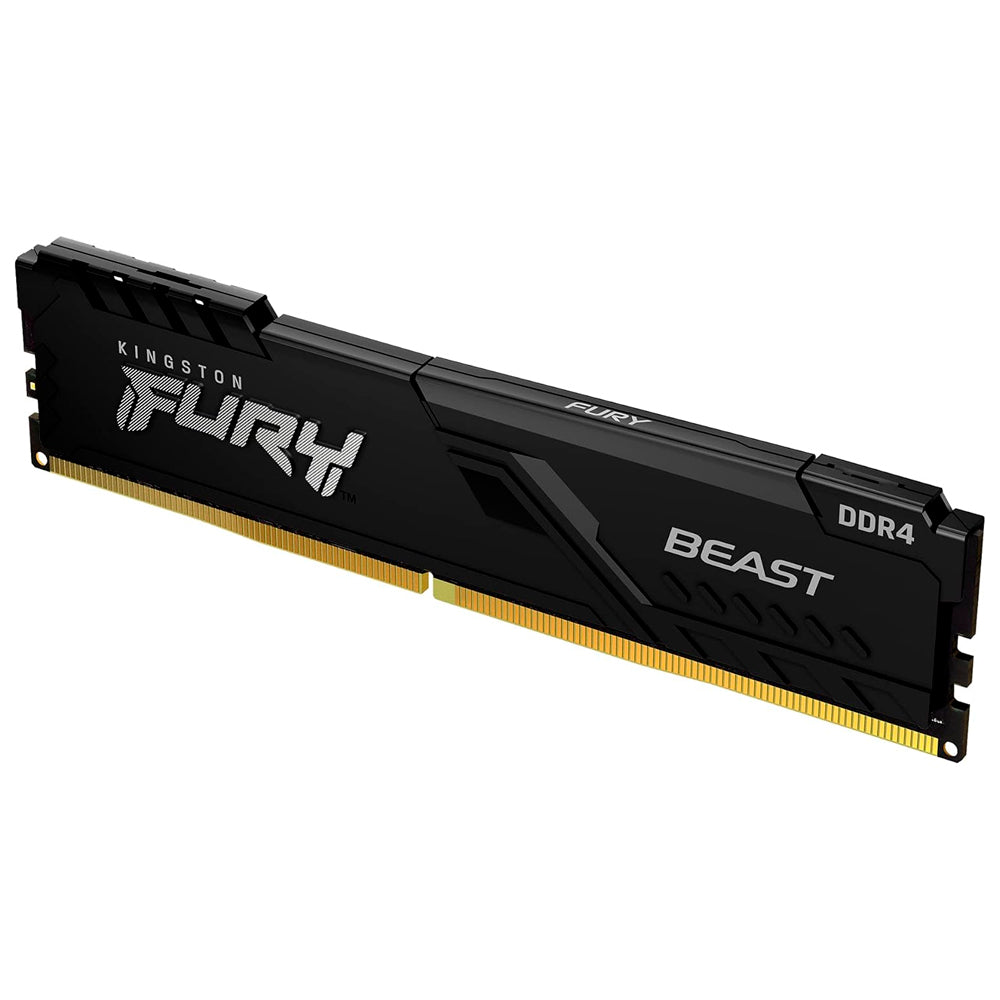 Memória Ram Desktop Gamer Kingston Fury Beast 16GB 3200MHz DDR4 (PC4-25600) KF432C16BB/16 DIMM