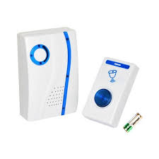 Campainha Sem Fio 32 Toques Led Wireless Wifi zhishan doorbell m-177