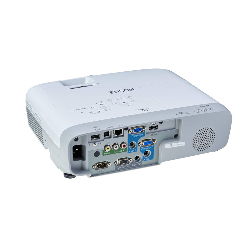 Projetor Epson PowerLite X39, XGA 1024x768, 3500 Lumens, HDMI, 3LCD, 15.000h Lâmpada, Contraste 15.000:1, Seminovo