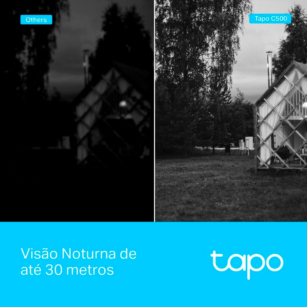 Câmera De Segurança Tp-Link Tapo C500 Externa 360º Com Wi-fi 1080p Full HD  100v/240v