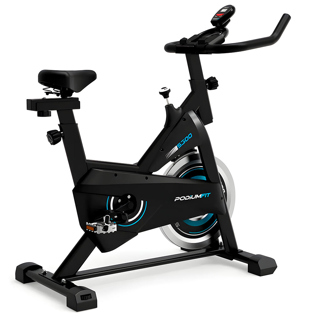Bicicleta Ergométrica Spinning PodiumFit S300 - Silenciosa