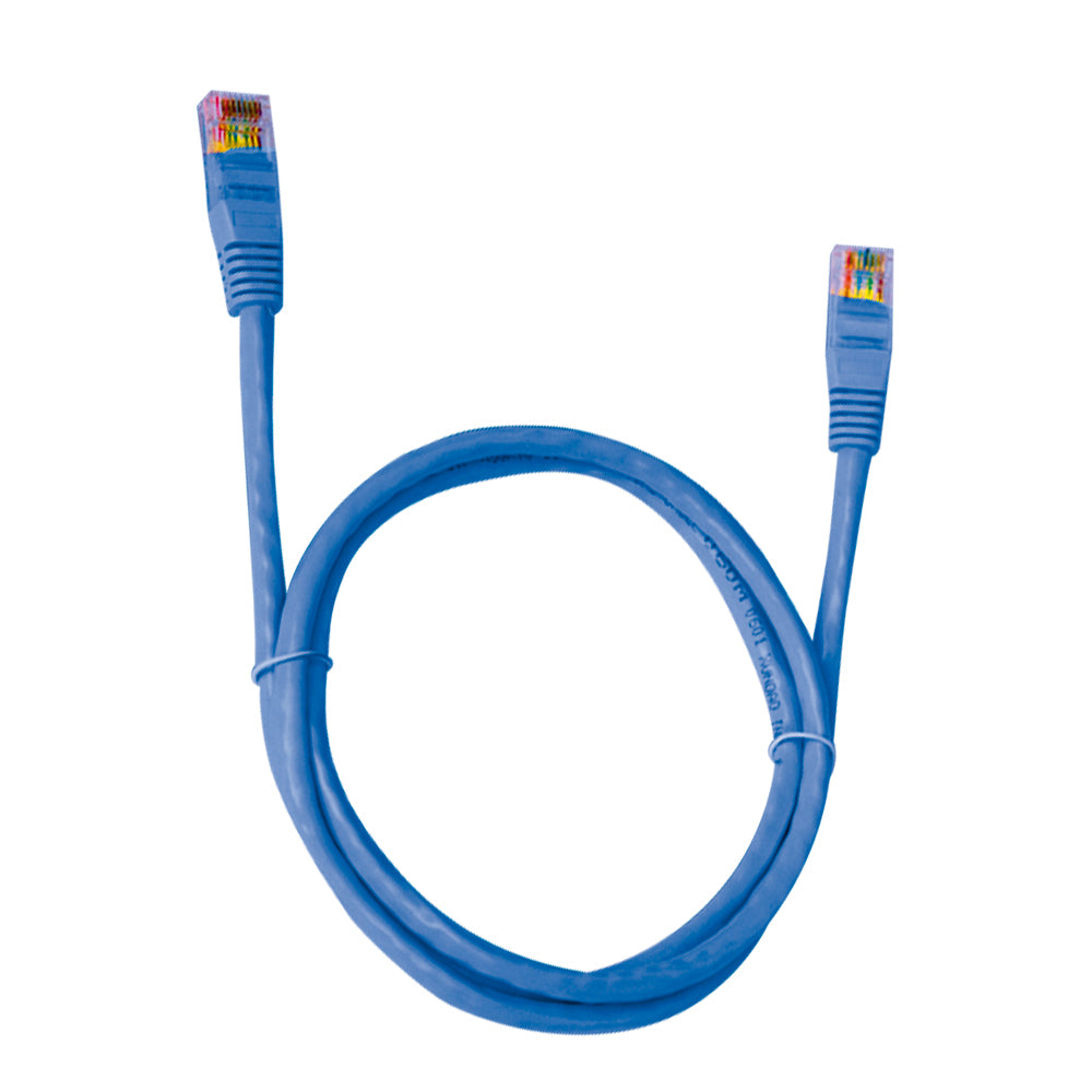 Cabo de Rede Cat5.E 0.5M 50cm CAT5E05BL Patch Cord, PlusCable - Azul