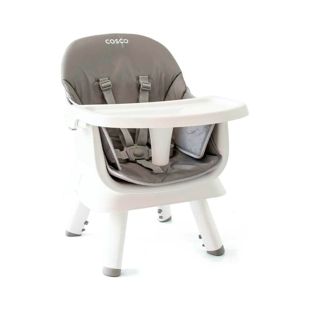 Cadeira de Refeição Cosco Kids, Convertty 8 em 1, Cinza