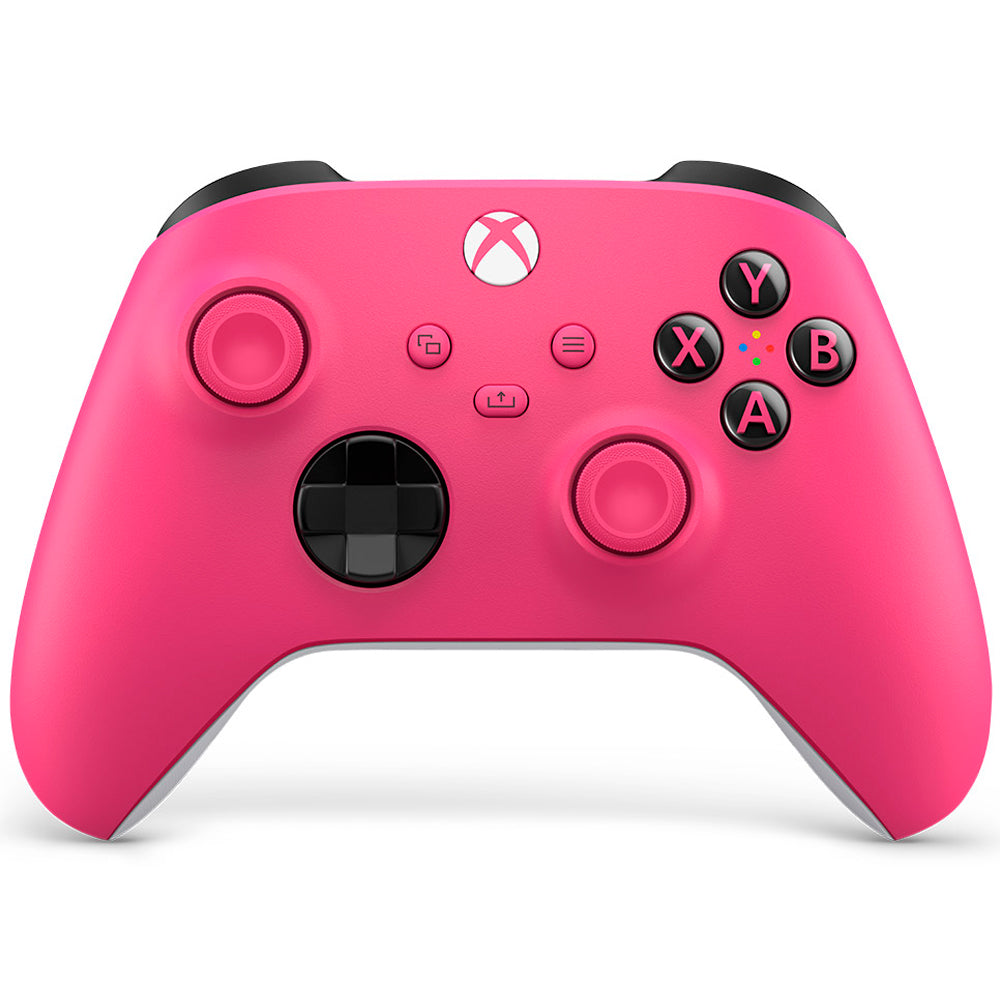 Controle Joypad Xbox Series X/S Wireless com Bluetooth Deep Pink Rosa