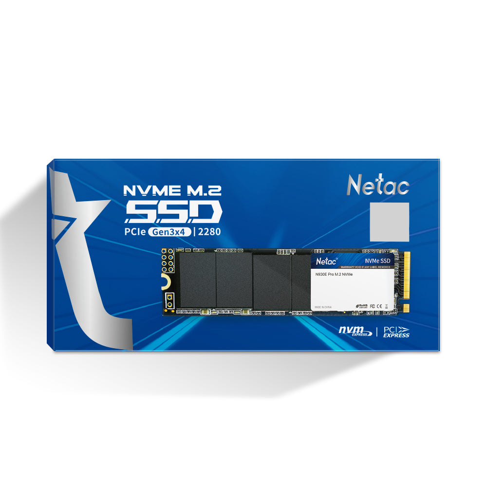 SSD M.2 NVME 512GB Netac 2400Mb/s Leitura 1700Mb/s Escrita