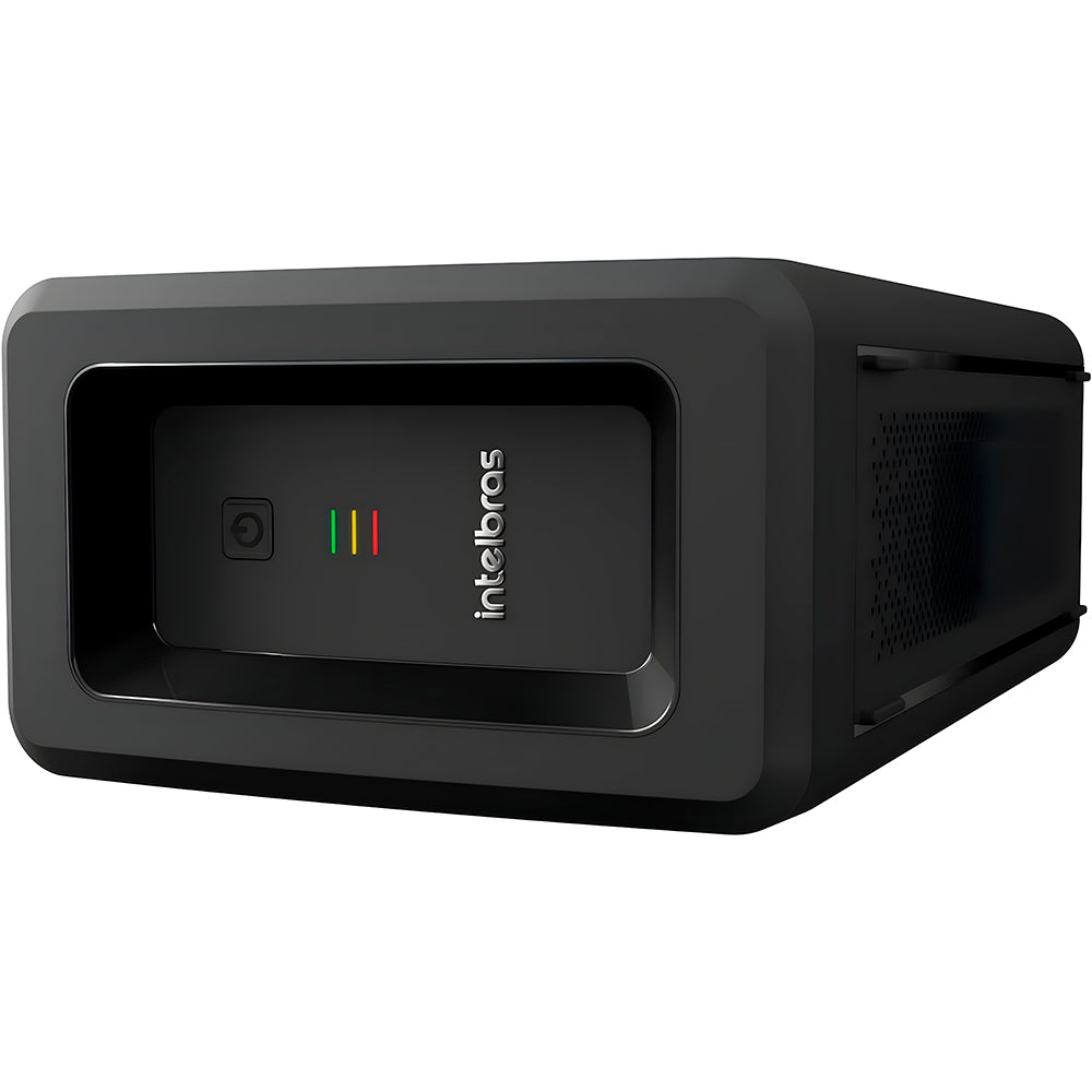 Nobreak Interativo Intelbras ATTIV 1200VA Bivolt Semi Senoidal Com 8 Tomadas de Saída 115V Preto