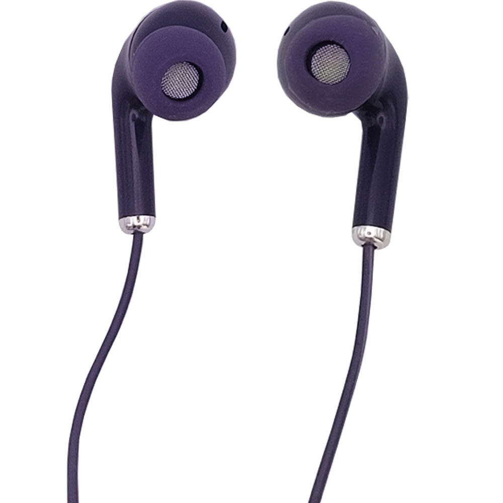 Fone De Ouvido Estéreo Com Microfone H'maston Roxo- EJ-69