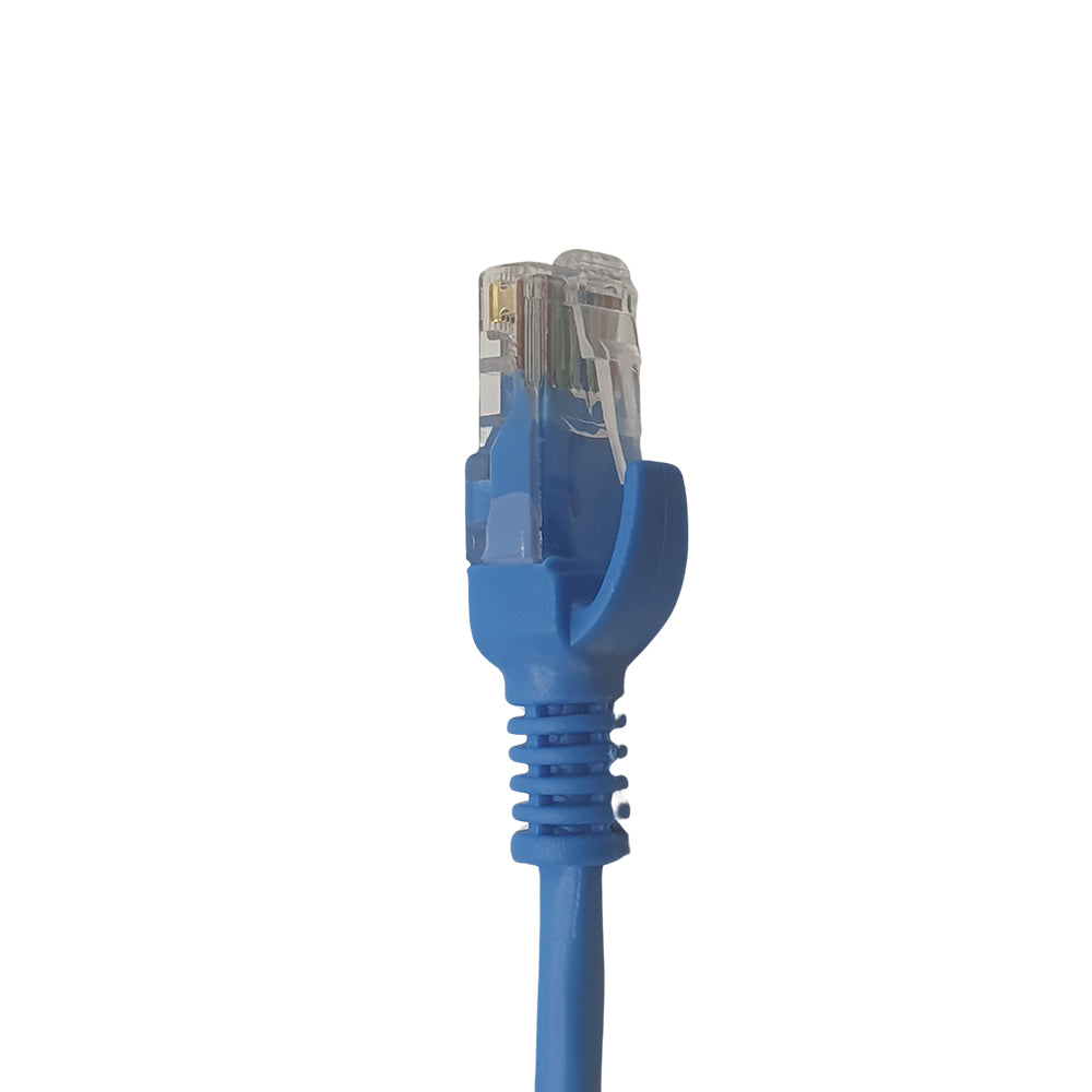Cabo de Rede CAT5e, 1.5 Metros, Patch Cord Azul - PCA-012L