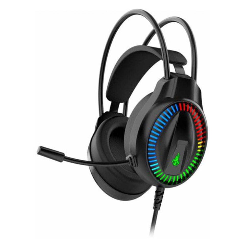 Fone Gamer Gaming Master AR89, Drivers 55mm, Microfone Integrado, 20Hz–20kHz, USB, 32Ω, Headset para PC
