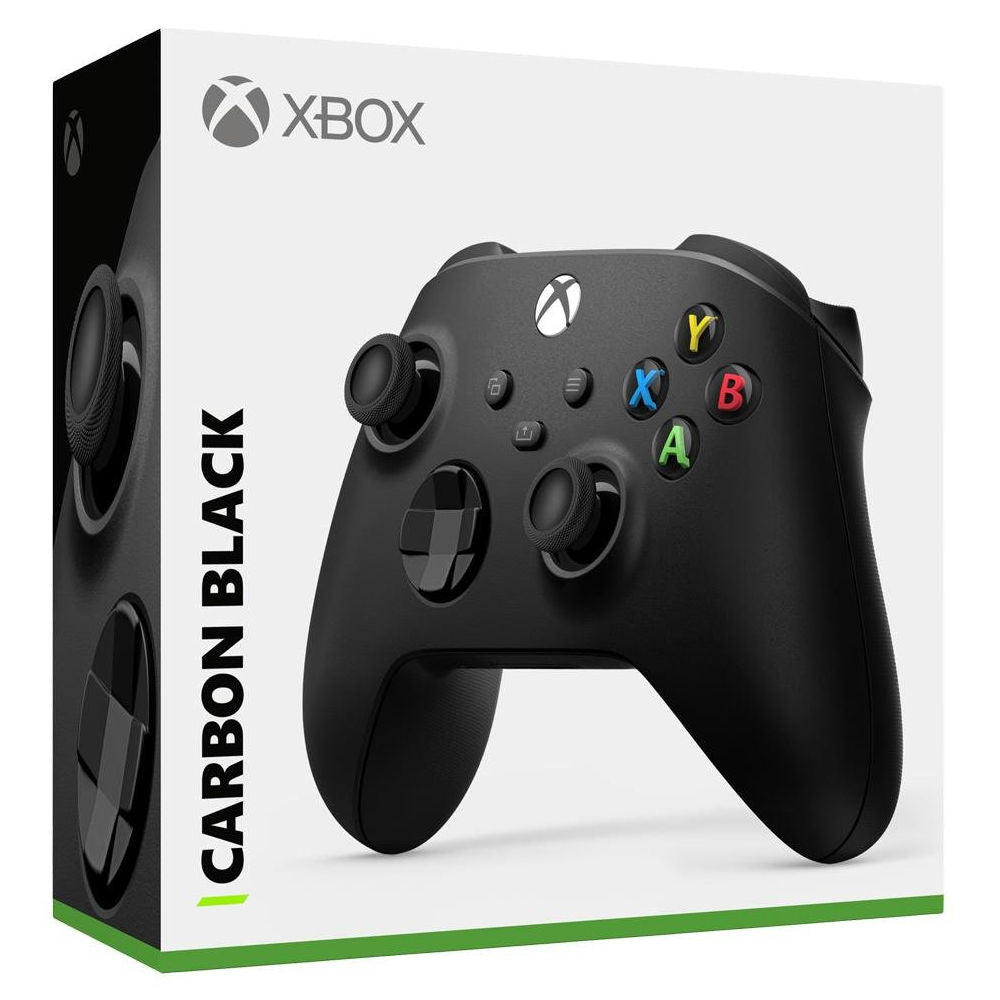 Controle Xbox Microsoft, Bluetooth, Gatilhos de Impulso, Compatível Xbox One/Series X|S, PC, Android e iOS, Carbon Black