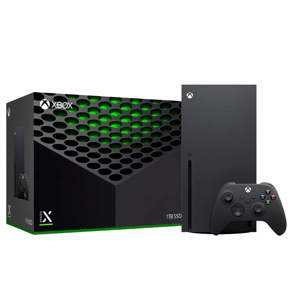 Console Xbox Series X 1TB SSD + Controle Sem Fio - 4K, até 120 FPS, 8K HDR, VRR, Blu-ray 4K UHD - Preto