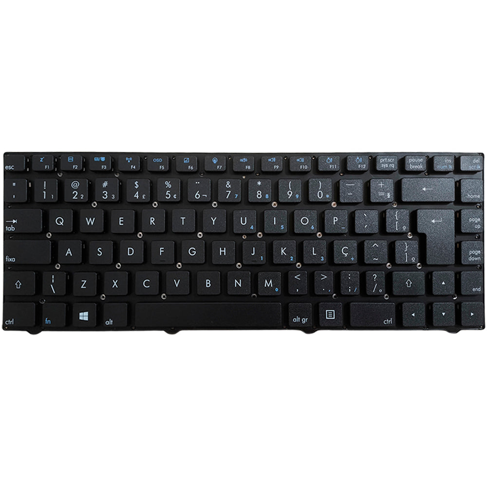 Teclado Notebook Philco 14F, 14E, STI-140, MP-10F88PA-F51F, F4 Wi-Fi, Tecla Alta, Preto