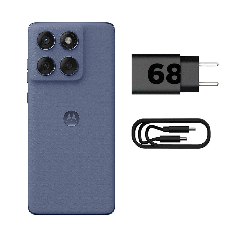 Smartphone Motorola Edge 60 Fusion Cinza, 5G, 256GB, 8GB + 8GB RAM Boost, Tela 6.7