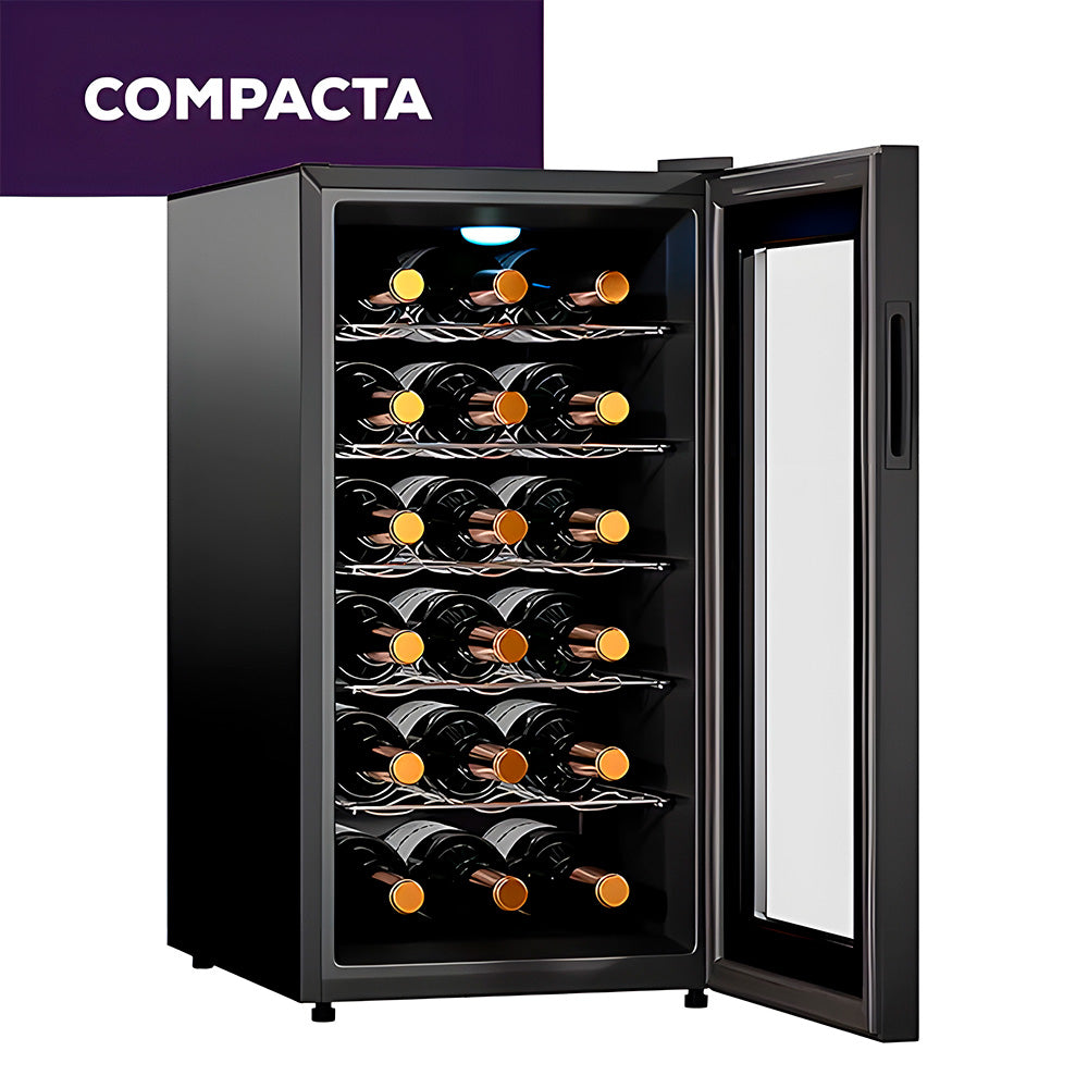 Adega Climatizada Suggar 18 Garrafas Touch Preta 220V AD1812PT