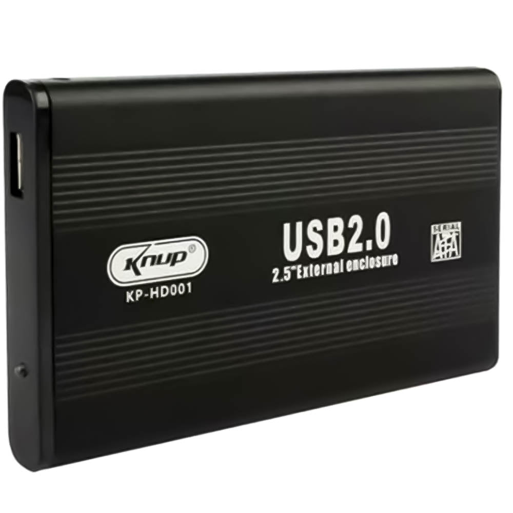 Case para HD Notebook Usb 2.0 Sata 2.5 KP-HD001 Knup