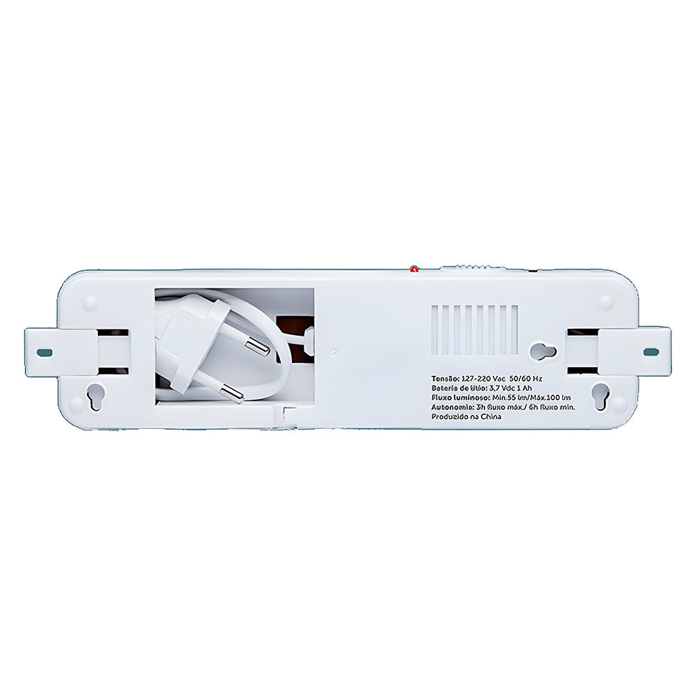 Luminária de Emergência Autônoma LDE 30L Branco Intelbras