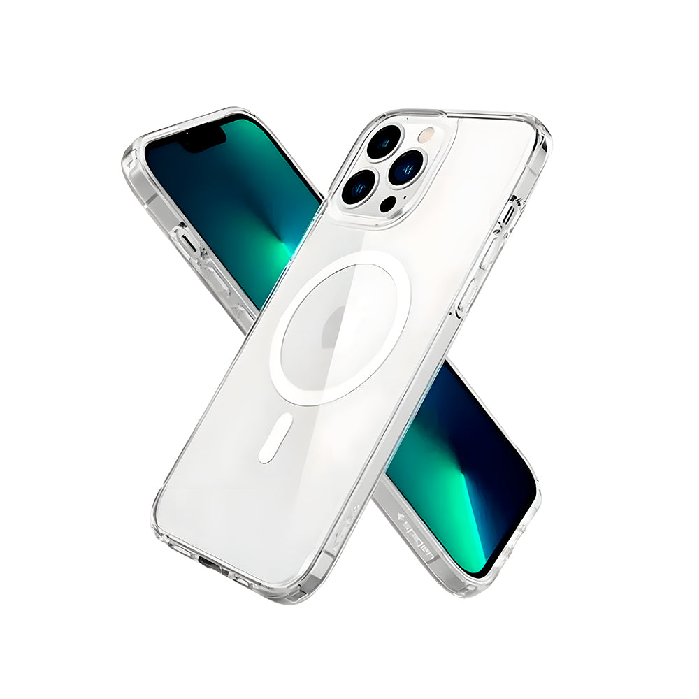 Capa Transparente, Com Suporte Para Carregamento Magnético, Para iPhone 12 / 12 Pro