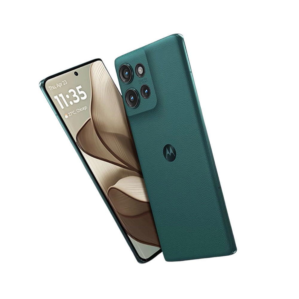 Smartphone Motorola Edge 50 5G Verde, 12GB+12GB RAM Boost, 256GB, Snapdragon 7 Gen 1 6.7" pOLED 144Hz 50MP Sony Moto AI
