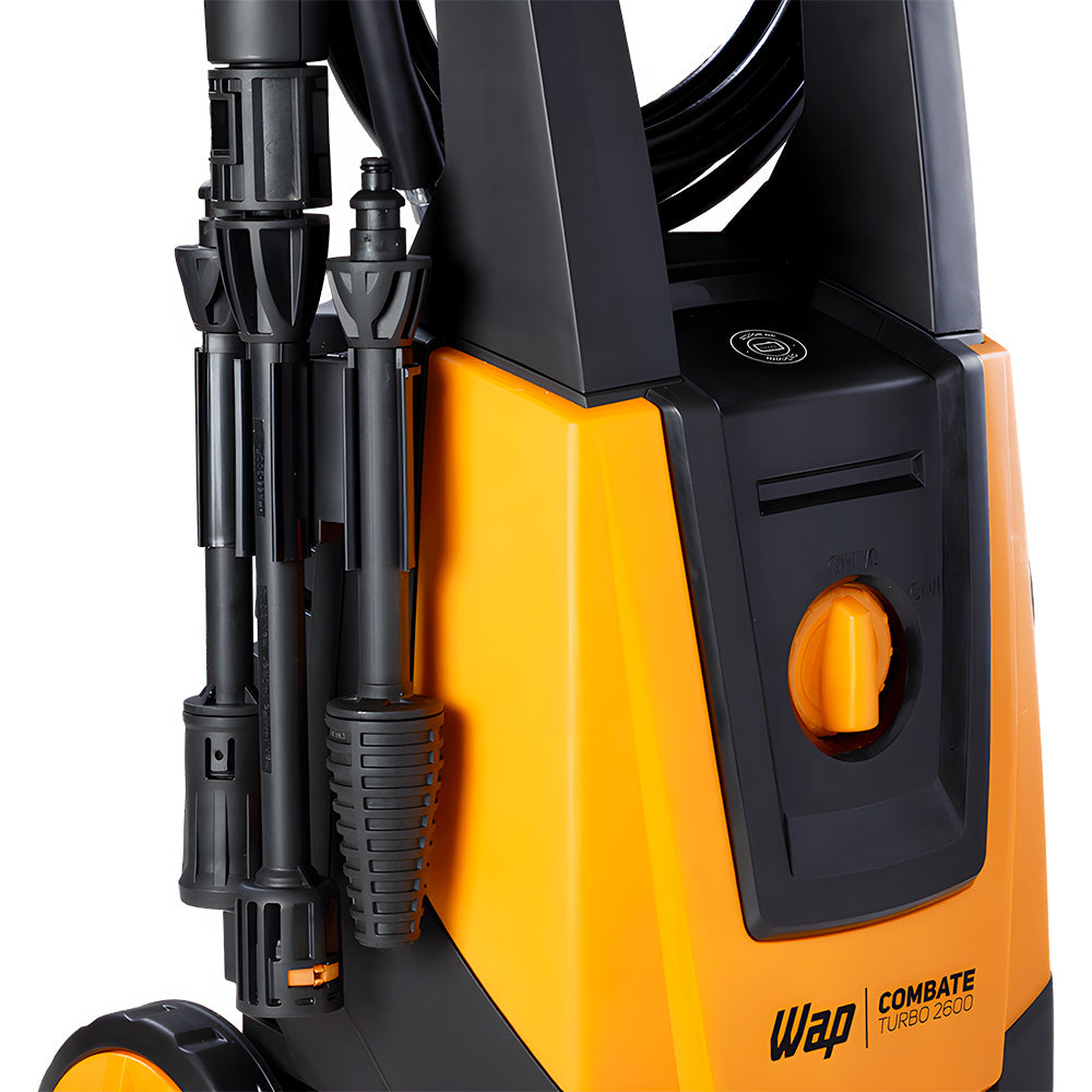 Lavadora de Alta Pressão Wap Combate Turbo Indução, 1700W, 2100 PSI/Libras, 360L/h Profissional, Semi Intensivo, 220V