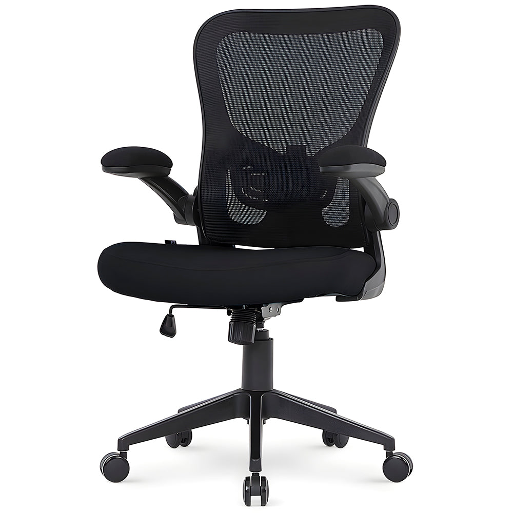 Cadeira Office DT3 Vita Armeria Series, Black, Ergonomica e Confortável Com Revestimento Mesh