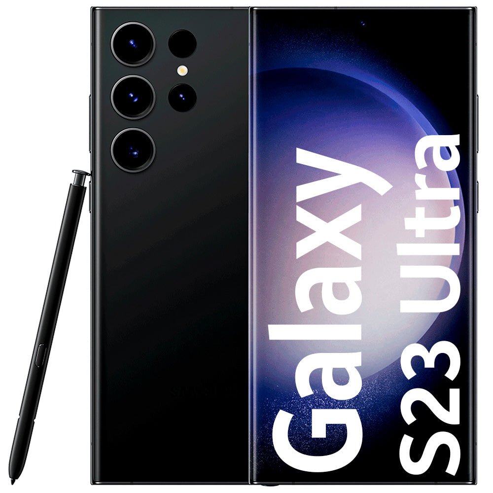 Smartphone Samsung Galaxy S23 Ultra 5G Preto 256GB, Tela 6.8'', 12GB RAM, Inteligência Artificial, Câmera Quádrupla