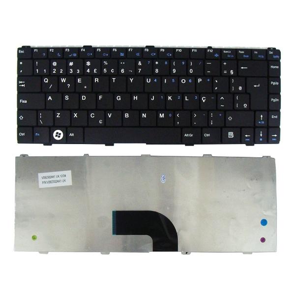 Teclado Notebook Intelbras I1000 I1030 - Black - BR