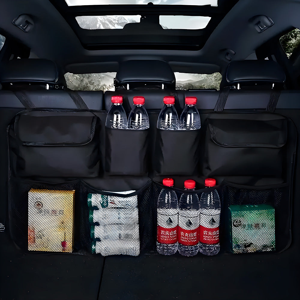 Bolsa de Armazenamento, Multifuncional, Dobrável, Para Porta-Mala de Carros, Preto