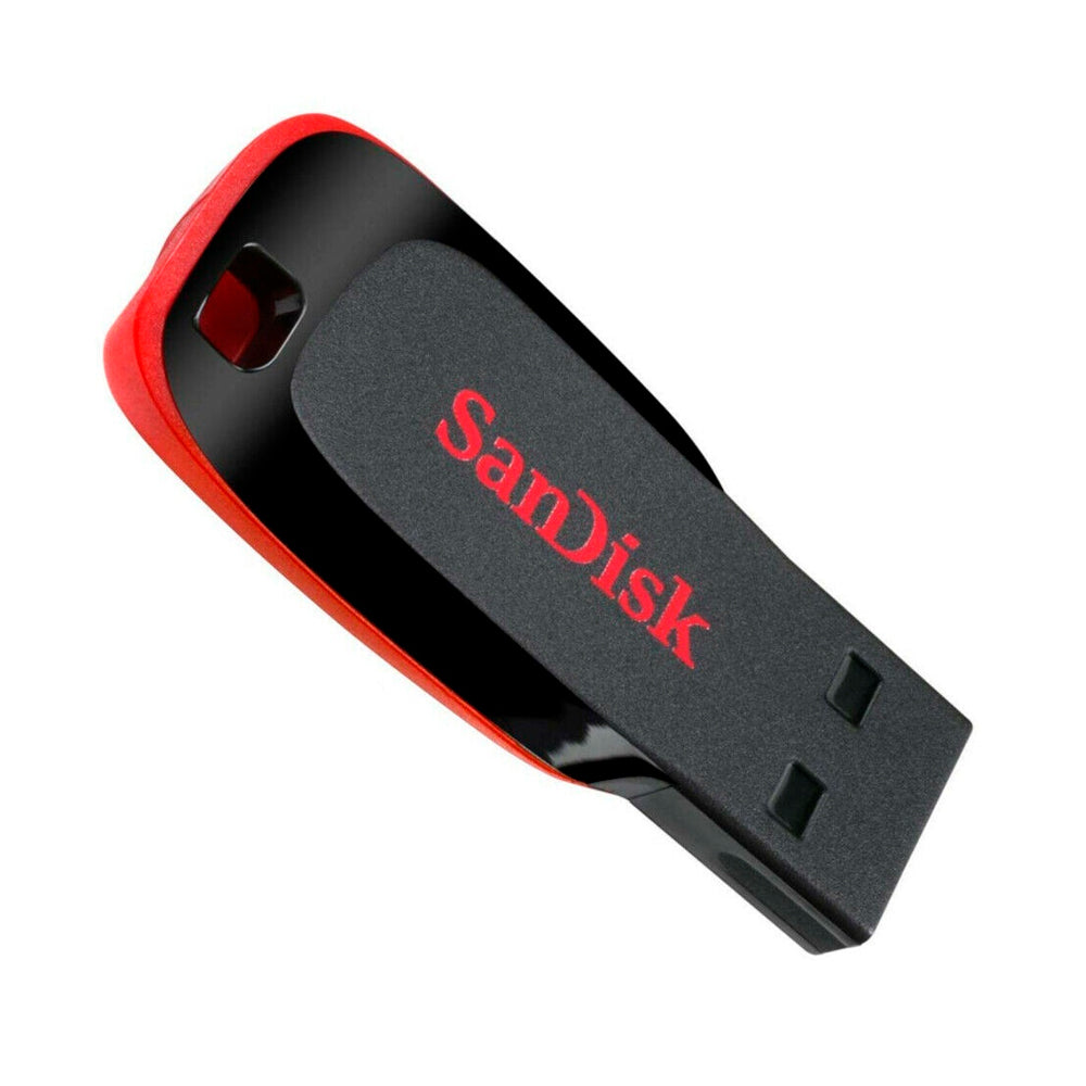 Pen Drive SanDisk Cruzer Blade 32GB USB 2.0 - até 15 MB/s de Leitura - Modelo SDCZ50-032G-B35