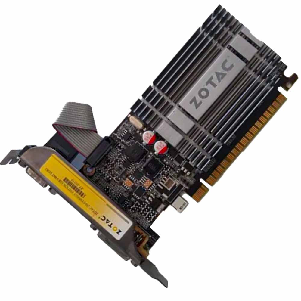 Placa de Vídeo ZOTAC 1GB DDR3 64BITS GT210*