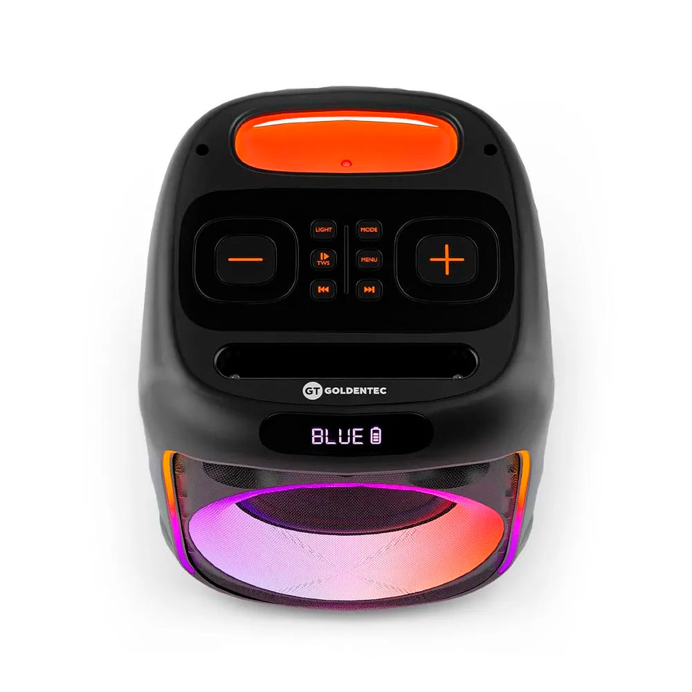 Caixa de Som Bluetooth TWS 250W Goldentec GT Cube