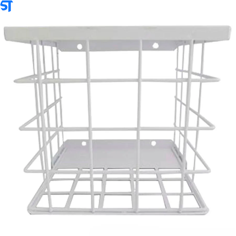 Grade De Proteção Para Camera De Segurança Cftv 18x18x18cm - Branca