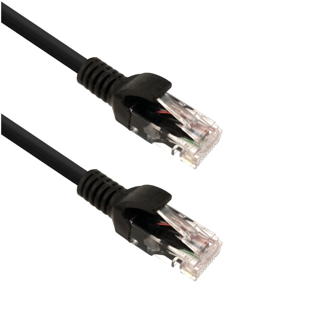 Cabo de Rede 1.5 Metro, Patch Cord PLusCable Preto, Cat.5E PC-ETHU15BK