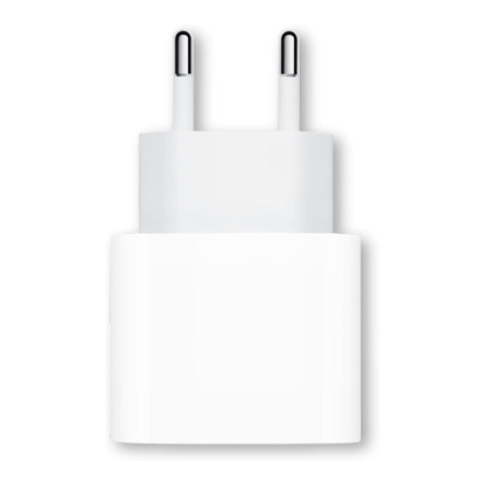 Fonte Carregadora USB-C 35W Compatível iPhone 15 Pro Max, iPad, Apple Watch e AirPods – Branco