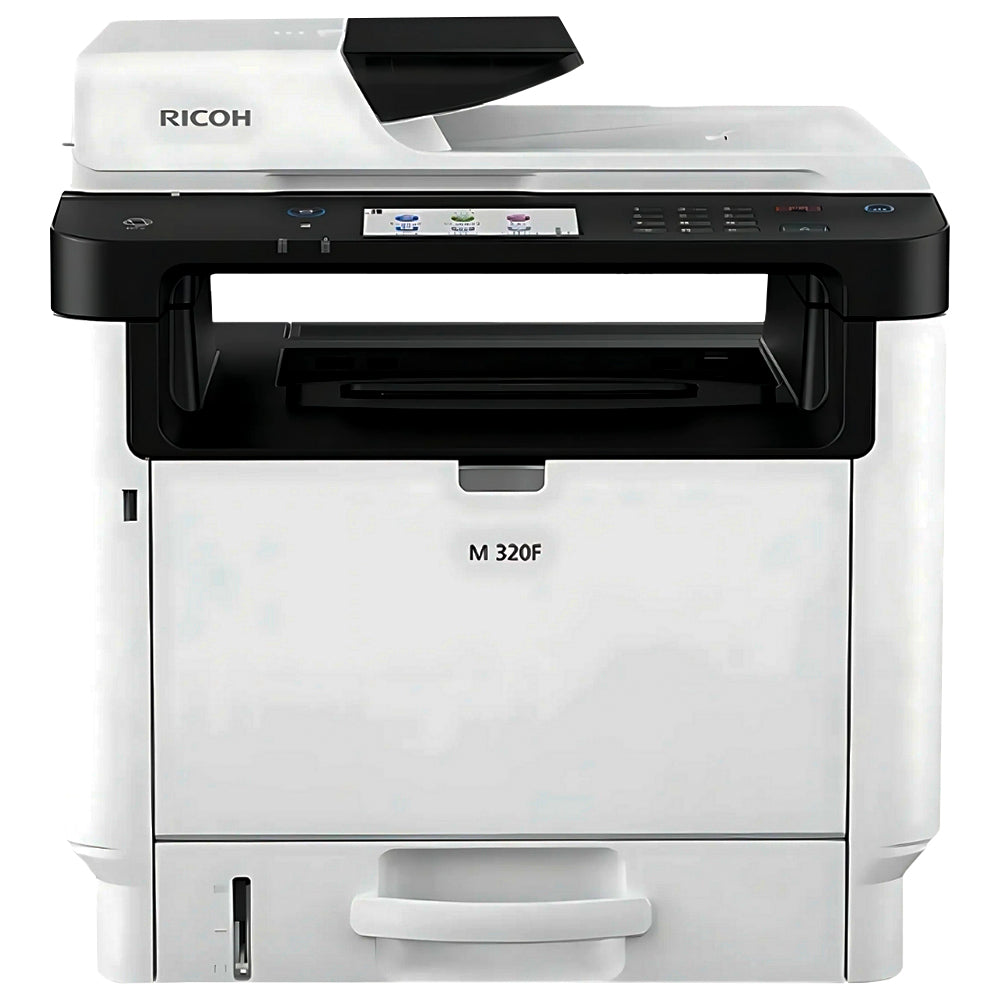 Impressora Multifuncional Ricoh M320F M320 Laser Monocromática Com Ethernet e Duplex 408535