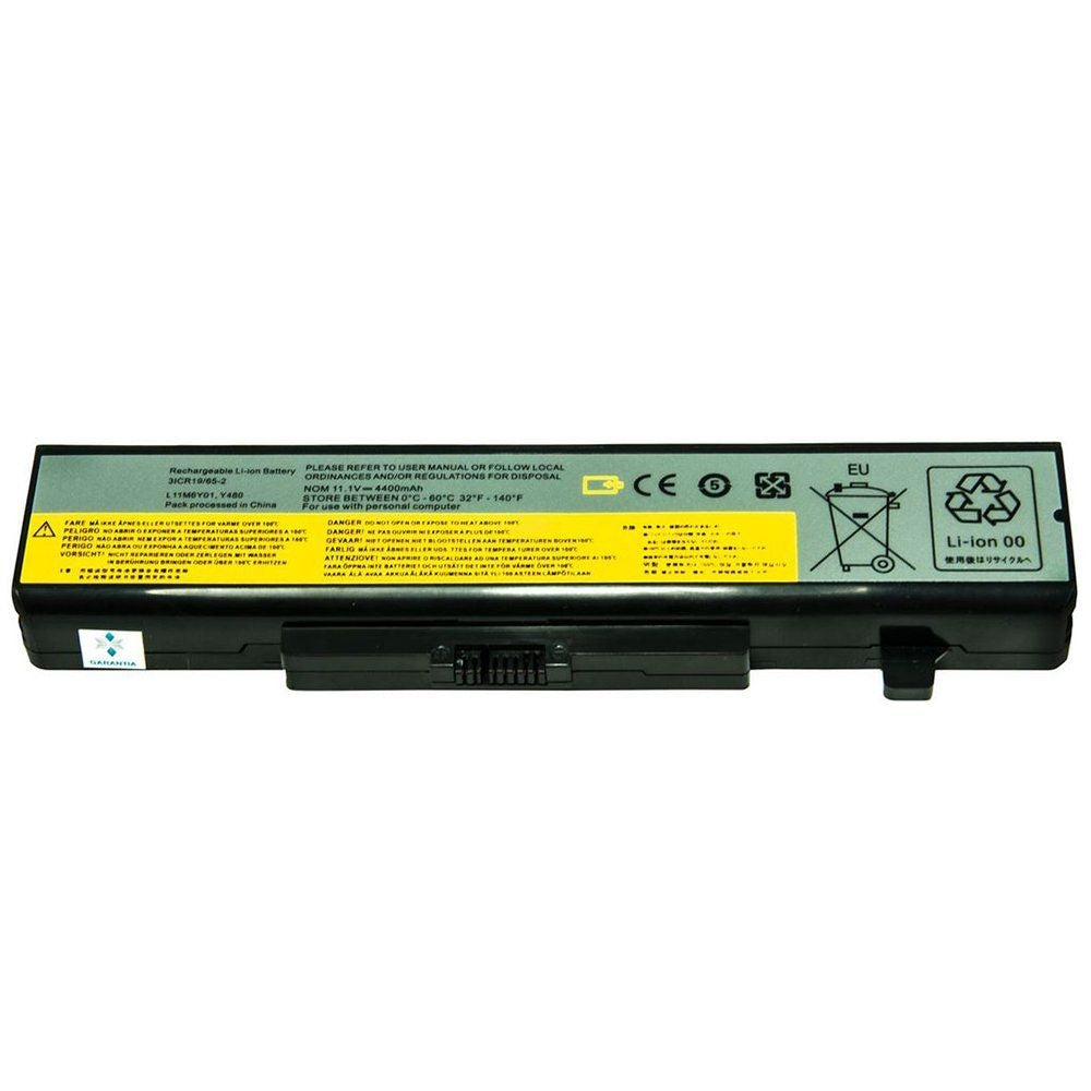 Bateria para Notebook  Compatível Lenovo Part Number L11L6Y01 | 6 Células 4400mAh 10.8V